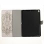&Eacute;tui portefeuille en cuir Mandala pour iPad Air 3 (2019) et iPad Pro 10,5 pouces - Blanc standard