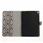 Imprim&eacute; Damas compatible avec iPad Air 3 (2019) et &agrave; l&#039;iPad Pro 10,5 pouces (2017) &Eacute;tui et housse en cuir - Noir Blanc
