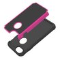 &Eacute;tui en plastique en silicone en deux parties pour iPhone 7 8 - Rose Noir