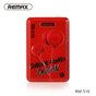 Remax RM-510 &Eacute;couteurs intra-auriculaires filaires 3,5 mm - Micro rouge