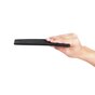 Pochette portefeuille universelle en cuir v&eacute;g&eacute;talien pour smartphone avec poche pour t&eacute;l&eacute;phone - Noir