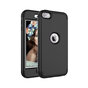 Armor Case compatible avec iPod Touch 5 6 7 - &Eacute;tui noir - Protection suppl&eacute;mentaire