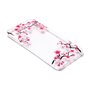Coque TPU Branches de Fleurs Transparentes compatible avec iPhone XR - Rose