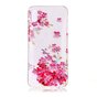 &Eacute;tui &agrave; Fleurs Transparent Color&eacute; TPU compatible avec iPhone XR - Rose