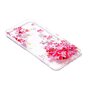 Coque Floral Transparente Color&eacute;e TPU iPhone XR - Rose