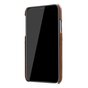 Etui en cuir pour iPhone XR - Marron