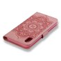 Portefeuille Biblioth&egrave;que Dreamcatcher Porte-cartes compatible avec iPhone XR - Rose