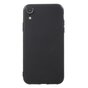 Coque TPU Flexible Mat compatible avec iPhone XR - Noir
