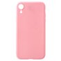 Coque TPU Mat Flexible compatible avec iPhone XR - Rose