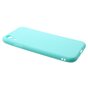 Tapis de coque en TPU flexible compatible avec iPhone XR - Cyan