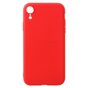 Coque Rouge Mat Lisse compatible avec iPhone XR - Rouge