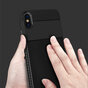 &Eacute;tui TPU antid&eacute;rapant flexible pour iPhone XR - Noir