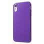 Coque en TPU flexible compatible avec iPhone XR - Violet