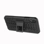 &Eacute;tui Antichoc De Pneu De Voiture TPU &eacute;tui compatible avec iPhone XR Avec Support - Noir