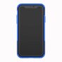 &Eacute;tui De Pneu De Voiture TPU Antichoc &eacute;tui compatible avec iPhone XR Avec Support - Bleu