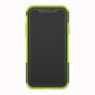 &Eacute;tui De Pneu De Voiture TPU Antichoc &eacute;tui compatible avec iPhone XR Avec Support - Vert