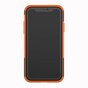 &Eacute;tui antichoc de pneu de voiture TPU iPhone XR avec standard - Orange