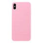 Coque Flexible en TPU la coque compatible avec iPhone XS Max - Rose Brillant