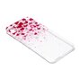Coque TPU Coeurs et Fleurs Flexible pour iPhone XS Max - Rose Rouge