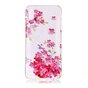 Coque en TPU Transparent Lush Floral pour iPhone XS Max - Rose Rouge