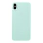 Coque en TPU flexible la coque compatible avec iPhone XS Max - Cyan