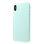 Coque en TPU flexible la coque compatible avec iPhone XS Max - Cyan
