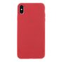 Coque en TPU flexible compatible avec iPhone XS Max Case - Rouge
