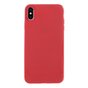 Coque en TPU flexible pour iPhone XS Max - Rouge