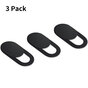 Webcam Cover 3 pi&egrave;ces Curseur de confidentialit&eacute; pour appareil photo - Tablette de t&eacute;l&eacute;phone portable compatible avec iPhone / iPad