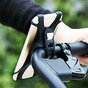 Baseus Support v&eacute;lo Universel 4 - 6 pouces Silicone - Noir