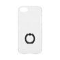FLAVR Ring Holder Case extra grip black ring iPhone 6 6s 7 8 SE 2020 SE 2022 - Transparent