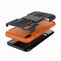 Coque hybride standard antichoc compatible avec iPhone XS Max - Orange