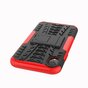 Coque hybride standard antichoc compatible avec iPhone XS Max - Rouge