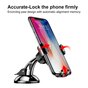 Support de t&eacute;l&eacute;phone pour voiture &agrave; ventouse universelle Baseus compatible avec la navigation iPhone