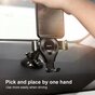 Support de t&eacute;l&eacute;phone pour voiture &agrave; ventouse universelle Baseus compatible avec la navigation iPhone