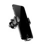 Baseus Support voiture Universel grille d&#039;a&eacute;ration voiture GPS smartphone - Noir
