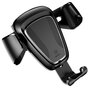 Baseus Support voiture Universel grille d&#039;a&eacute;ration voiture GPS smartphone - Noir