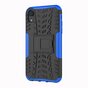 Coque standard hybride antichoc pour iPhone XS Max - Bleu