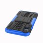 Coque hybride standard antichoc compatible avec iPhone XS Max - Bleu
