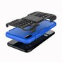 Coque hybride standard antichoc compatible avec iPhone XS Max - Bleu