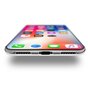 Coque souple feuilles vertes coque transparente compatible avec iPhone X XS - Transparente