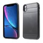 &Eacute;tui porte-cartes secret adapt&eacute; au portefeuille portefeuille rigide iPhone XR - Noir