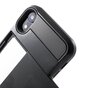&Eacute;tui porte-cartes secret adapt&eacute; au portefeuille portefeuille rigide iPhone XR - Noir