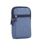 Etui universel pour t&eacute;l&eacute;phone portable Denim 3 compartiments survie sport bag - Blue Carabiner