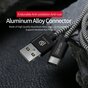 C&acirc;ble de chargeur USB Type-C 2,1 A Dux Ducis Skin Pro Series - 3 m