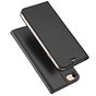 Dux Ducis Cover Booklet Case avec rabat en cuir compatible avec iPhone 7 8 - Noir