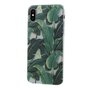 Coque en TPU Feuilles vertes compatible avec iPhone X XS - Coque Verte