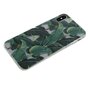 Coque en TPU Feuilles vertes compatible avec iPhone X XS - Coque Verte