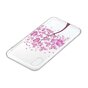 Arbre &agrave; fleurs roses en TPU la coque compatible avec iPhone XR - Coque transparente