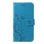&Eacute;tui TPU en simili cuir portefeuille papillon compatible avec iPhone XR - &Eacute;tui bleu